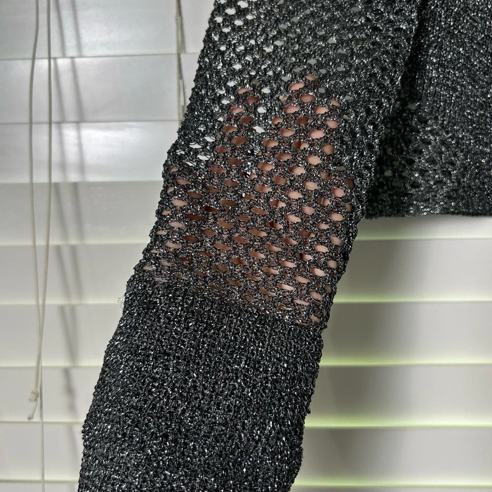 Edit by Nine Knit Long Sleeve Cropped